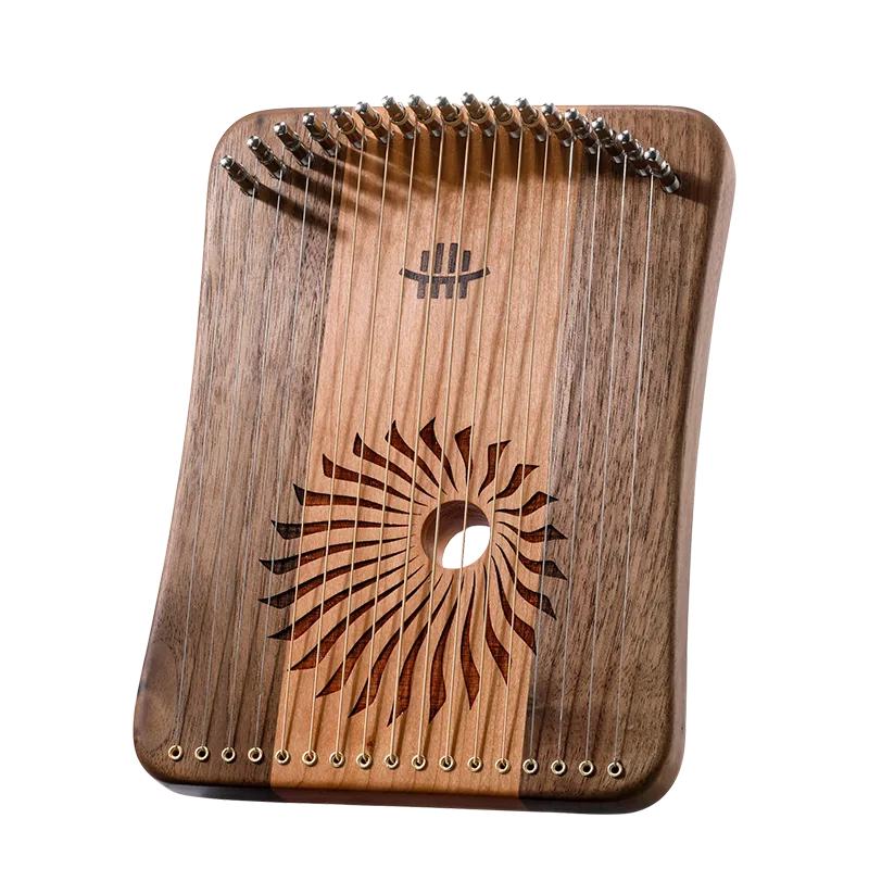 Hluru Harp Monochord 17 String Finger Lyre