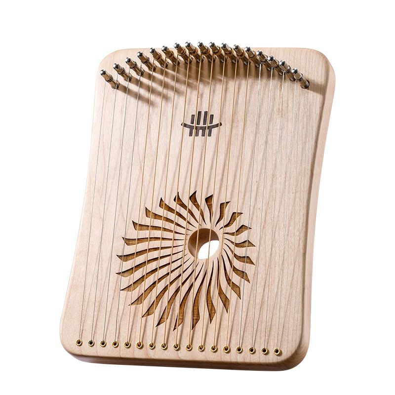 Hluru Harp Monochord 17 String Finger Lyre