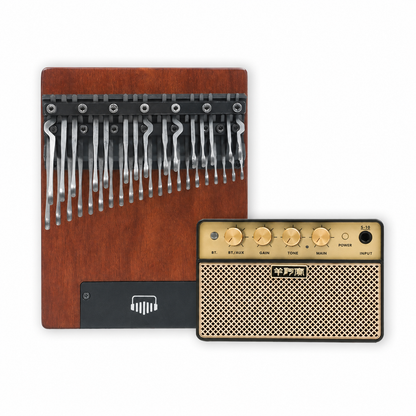 April Yang D3pro+ kalimba with gold S10 speaker